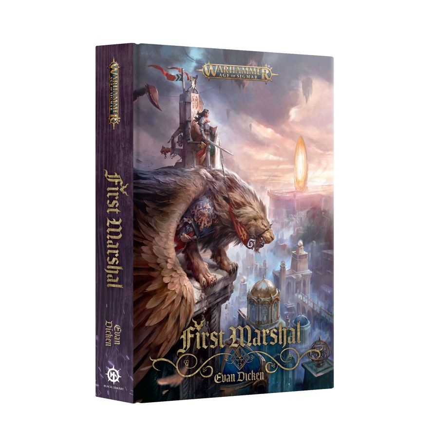 FIRST MARSHAL – HARDBACK – WARHAMMER AGE OF BLACK LIBRARY – 2/21