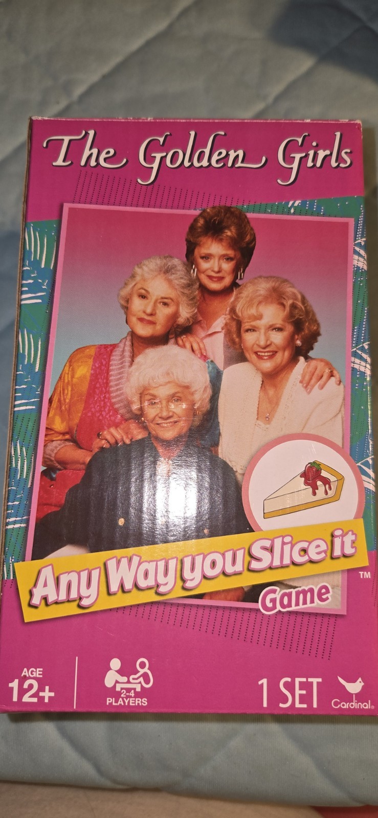 Cardinal the Golden Girls Any Way You Slice It Trivia Game NIP Sealed Item #1219