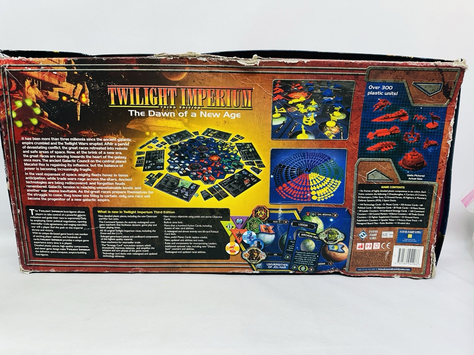 Twilight Imperium 3rd Edition 100% Complete Game Fantasy Board Game Damage Box