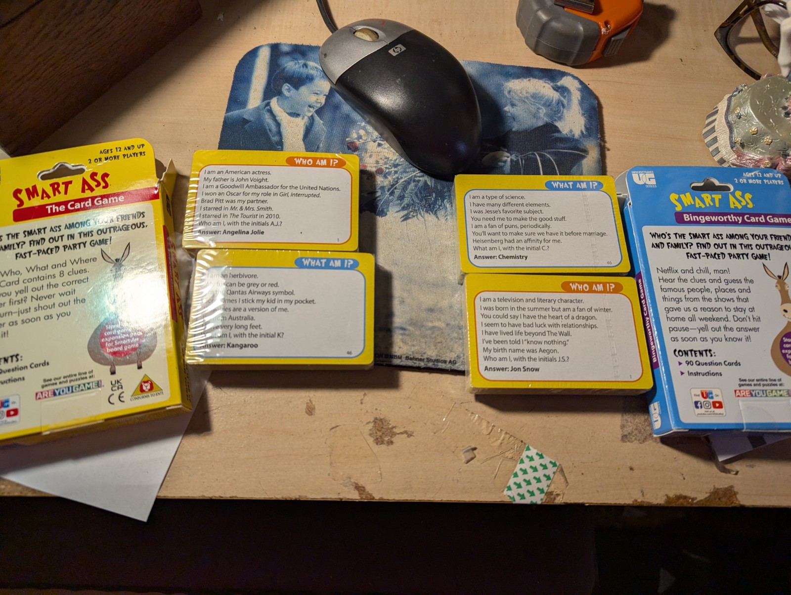 2021 & 2022 SMART ASS The card game sets ages 12 and up 2 or more players
