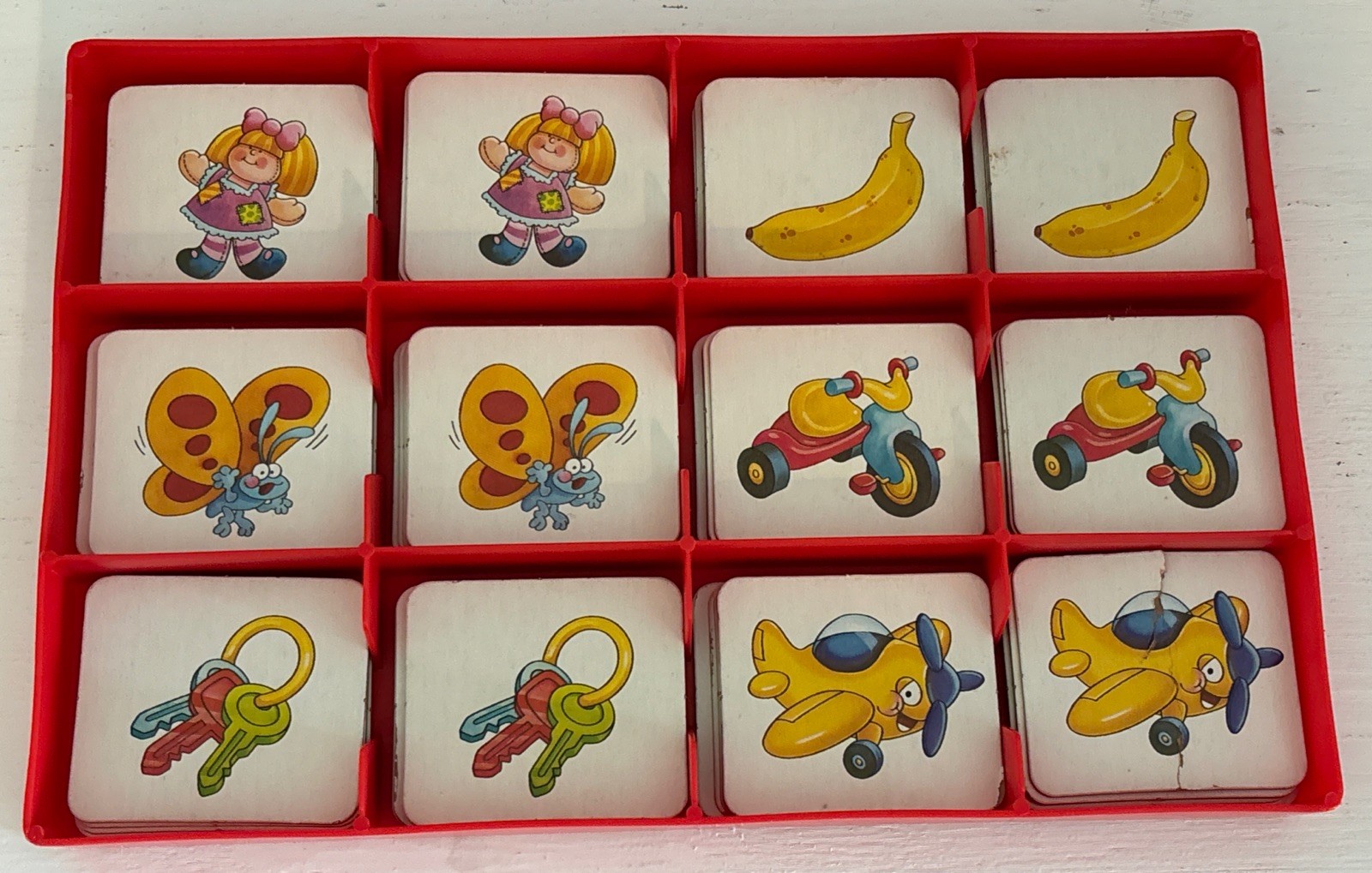 2001 Original Memory Game/ Board Game – Milton Bradley / Hasbro – Complete