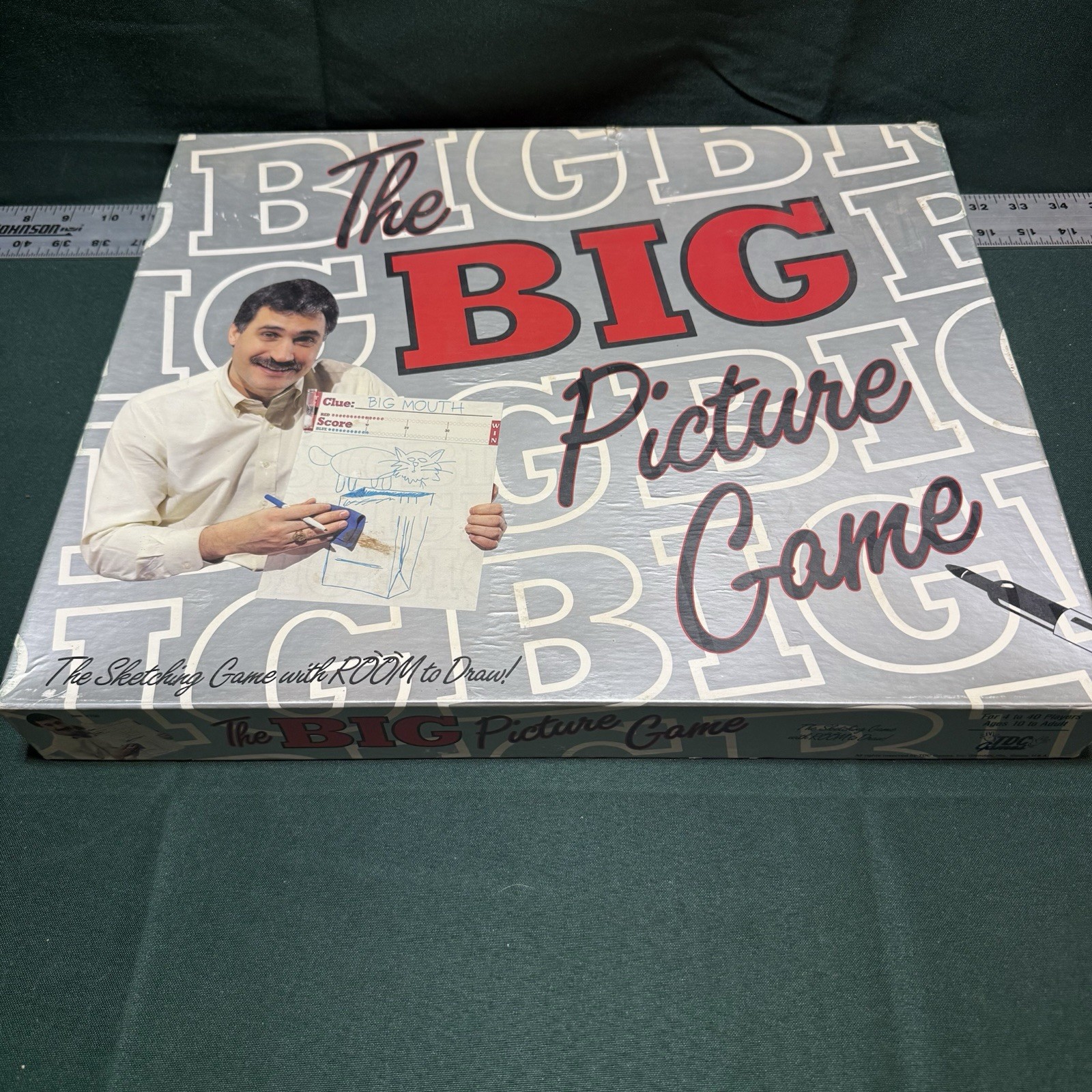 THE BIG PICTURE GAME Sketching Game with Room to Draw #700 TDC Games – Complete