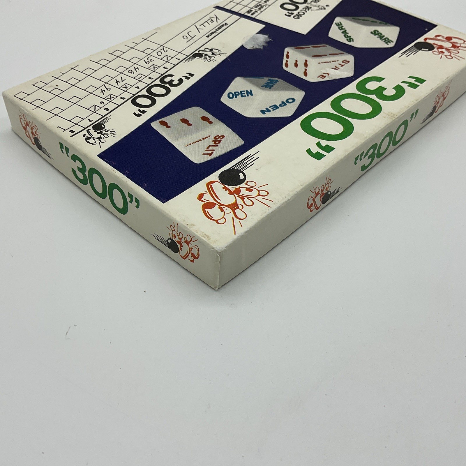 “300” Bowling Dice Game 1979 J. Messina Duluth MN Vintage RARE Complete
