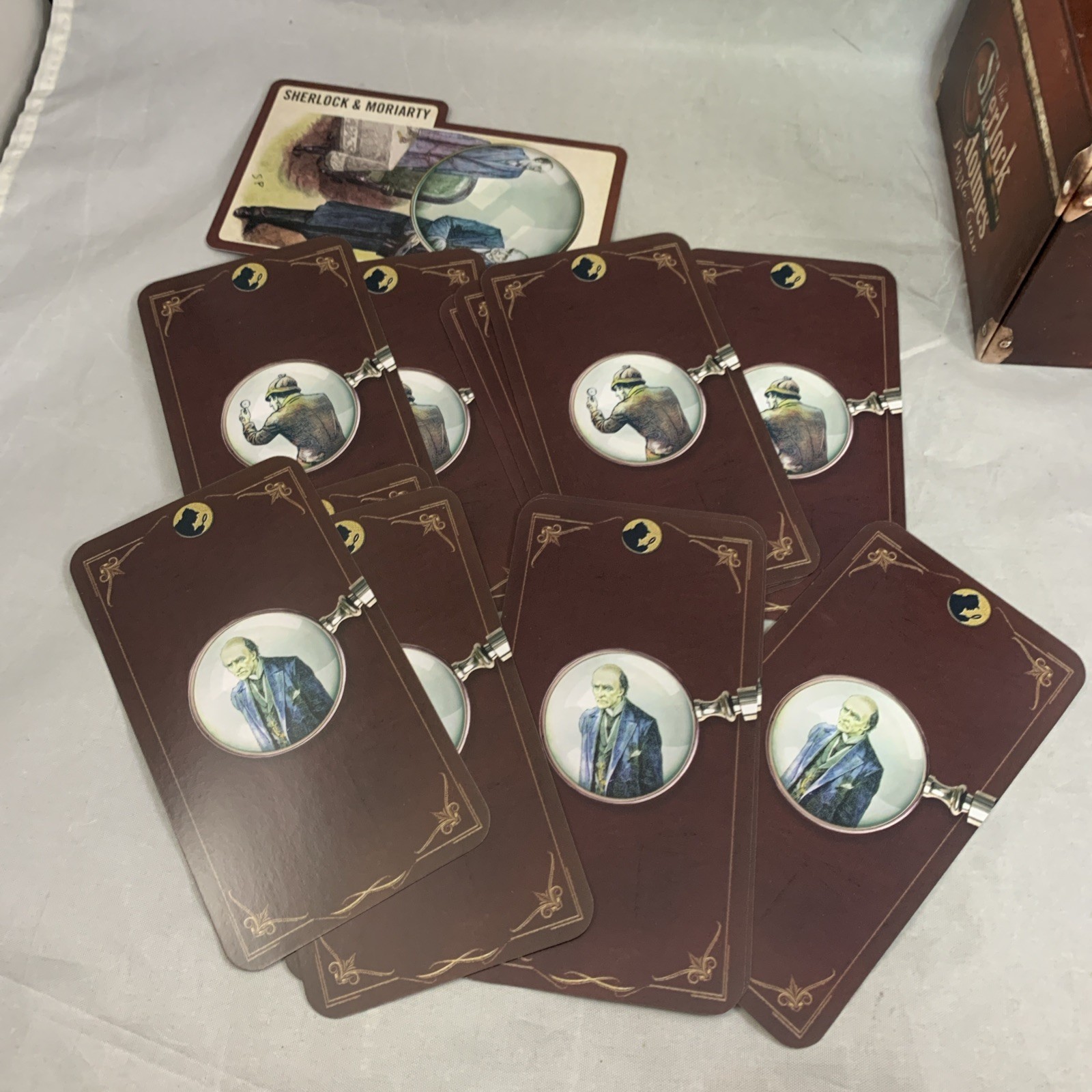 SHERLOCK Holmes Puzzle Case Game Box Sterling Innovation Open Box Complete