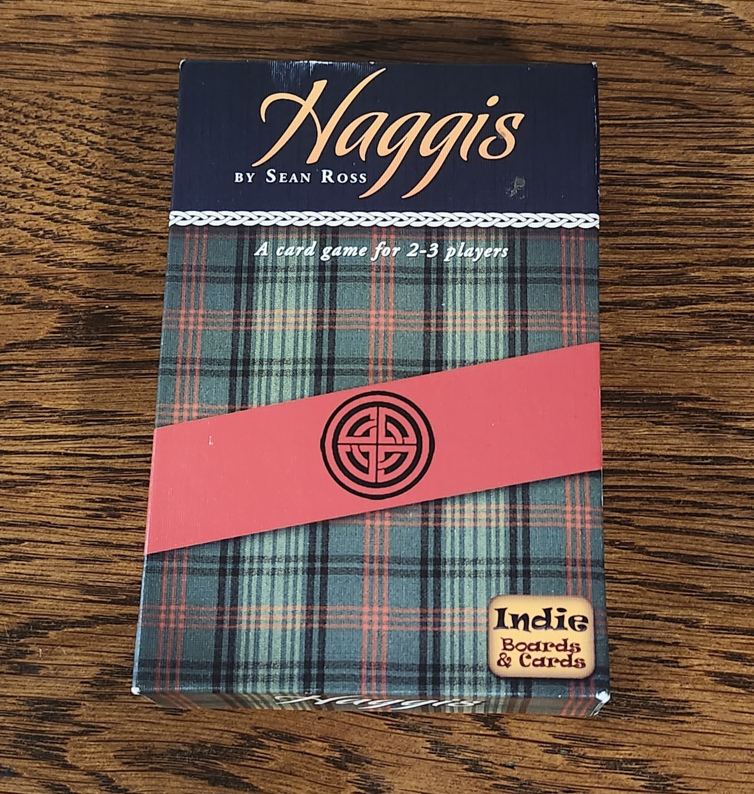 Rare 2013 Haggis Card Game by Sean Ross OOP Indie Boards & Cards Complete VG+