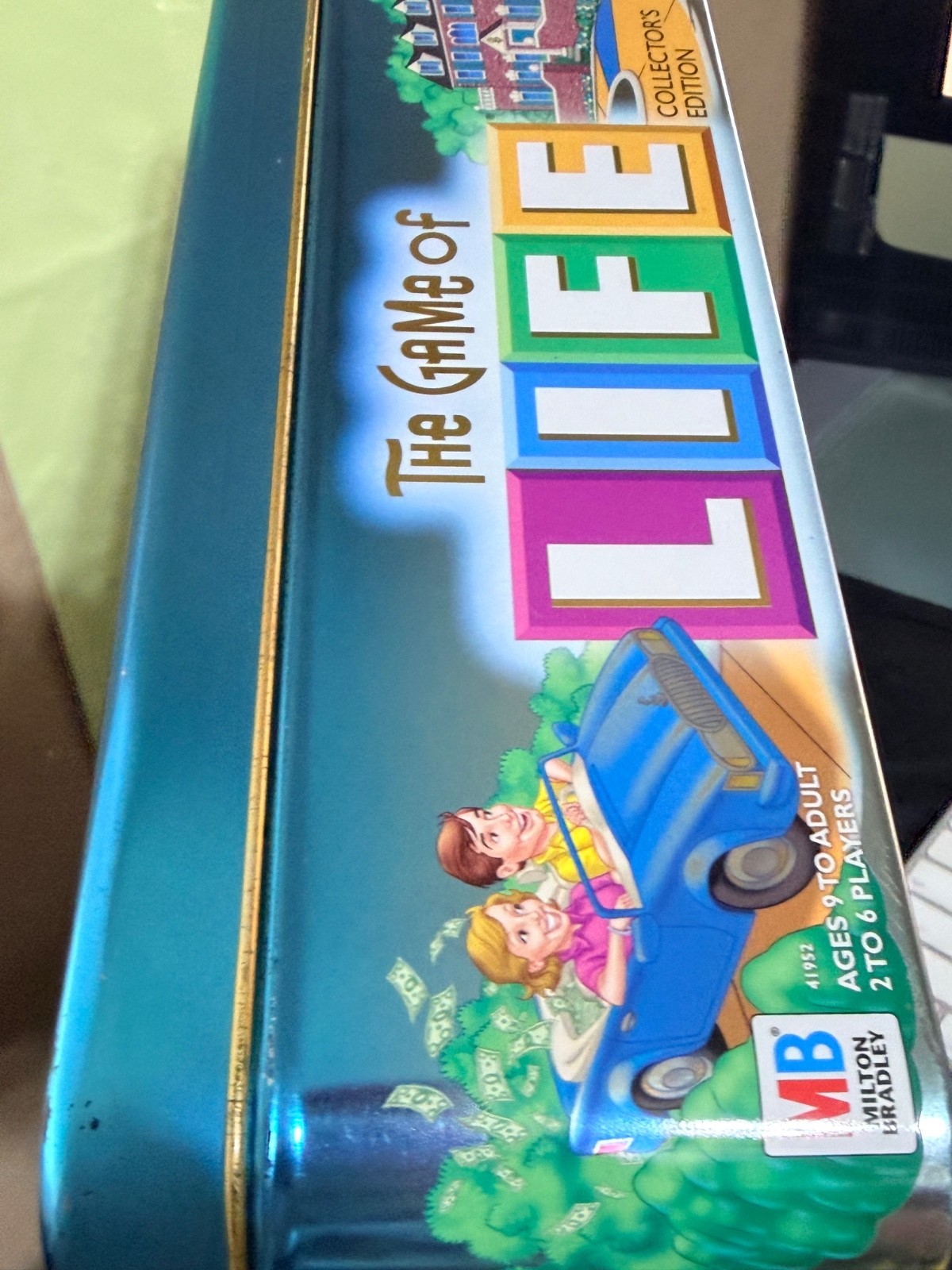 The Game of Life Collector’s Edition Tin COMPLETE Milton Bradley 2000