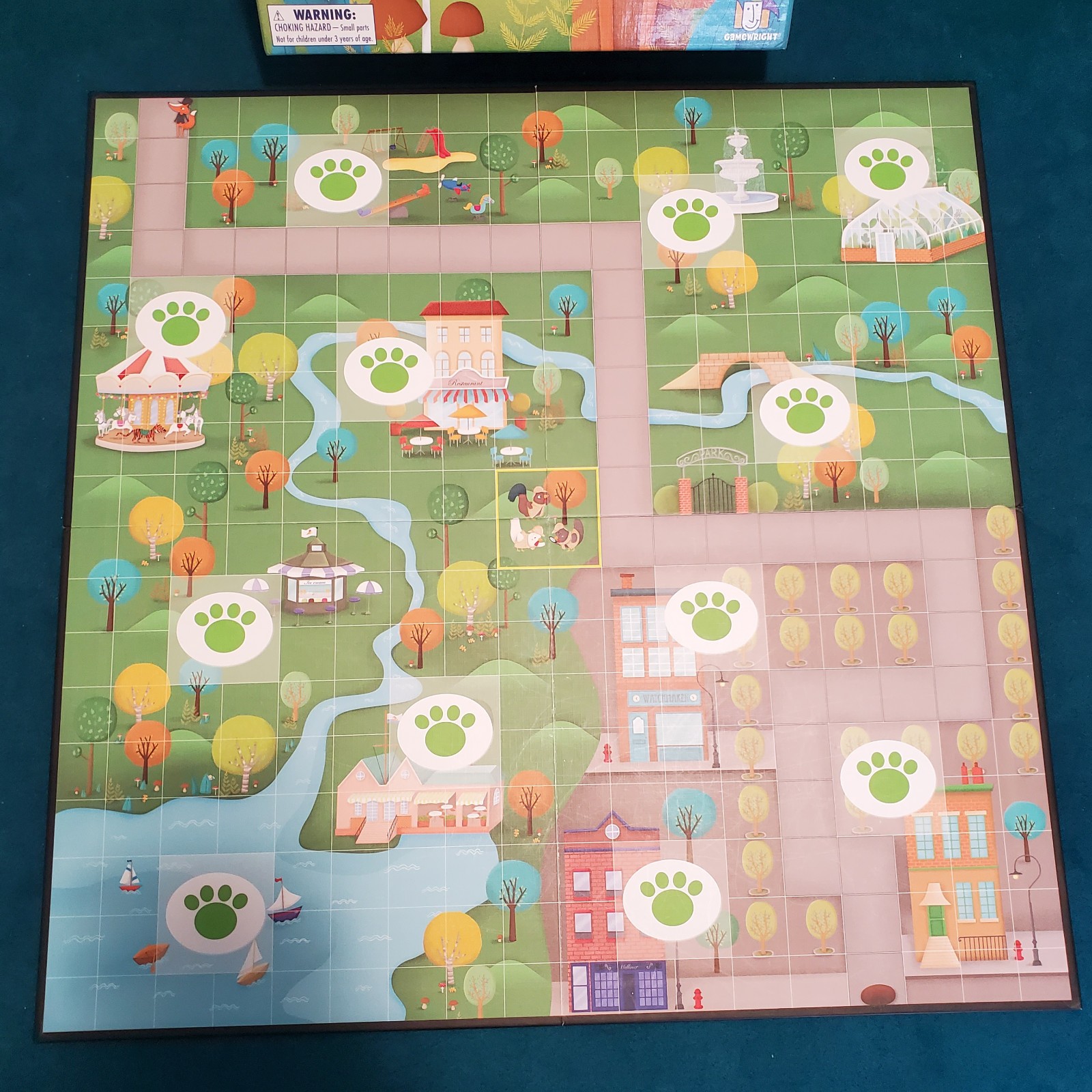 Outfoxed! Board Game 2015 Family Cooperative Whodunnit Gamewright
