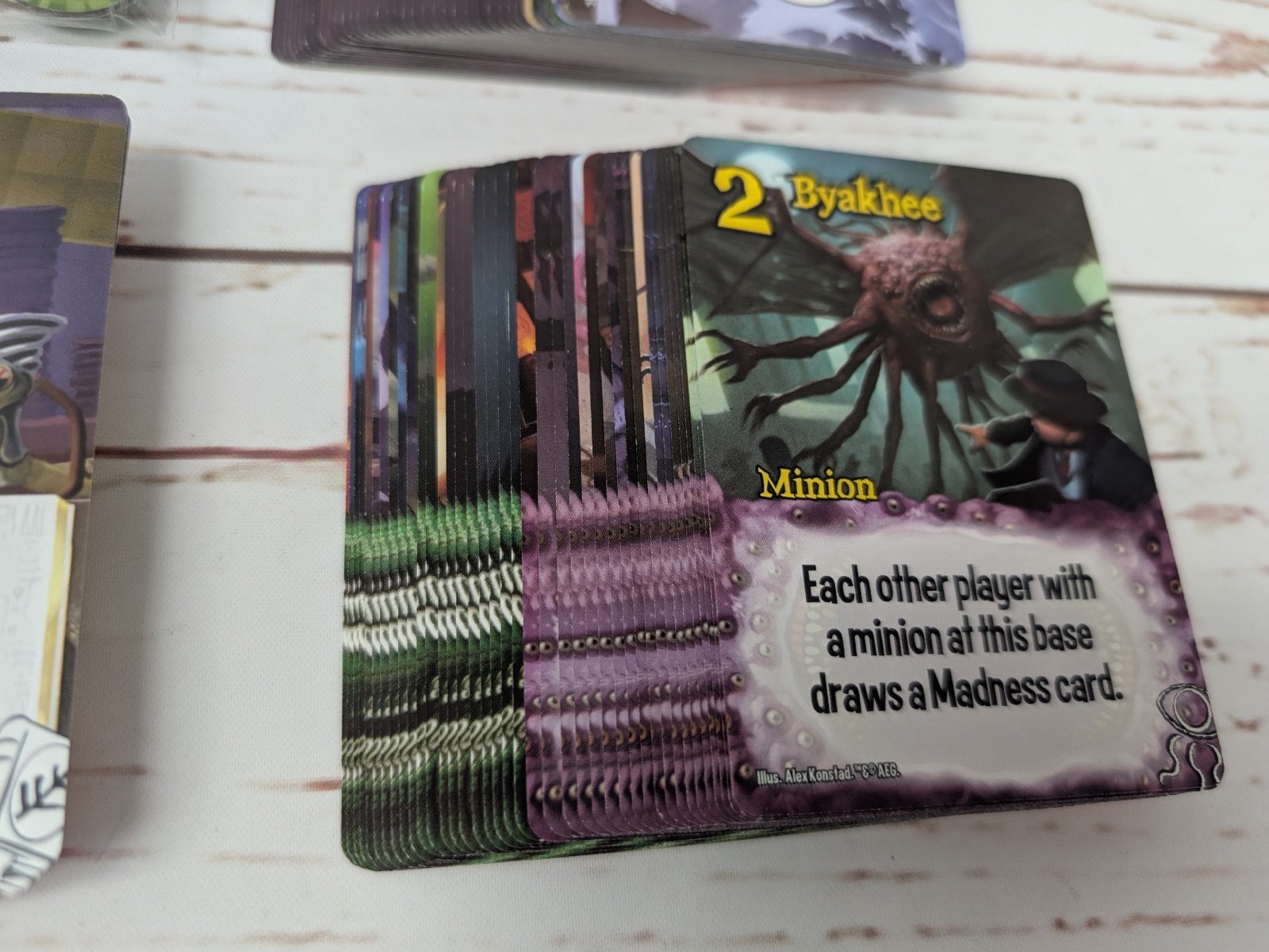 Smash Up The Obligatory Cthulhu Set Expansion Board Card Game AEG *No Box