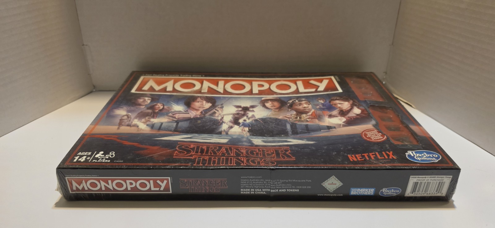 Monopoly Stranger Things Edition Board Game NEW SEALED