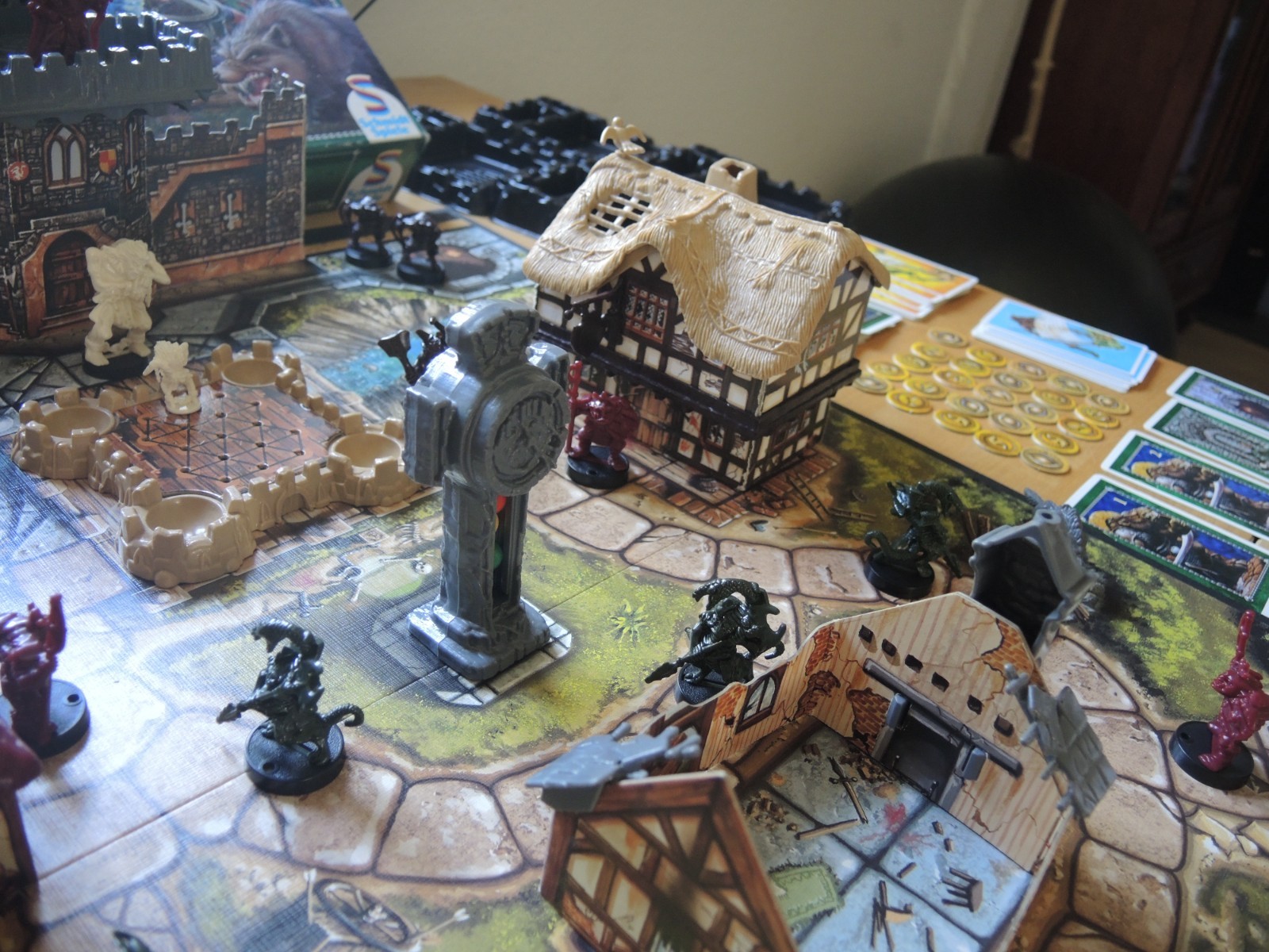 The Black Eye – Village of Horror – Schmidtspiele 100% complete 1992 Unpainted