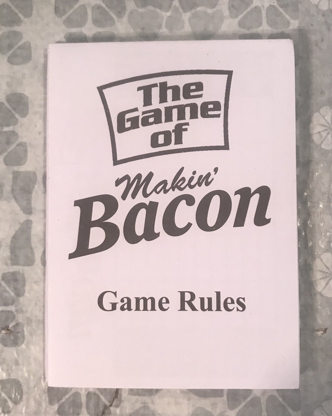 The Game Of Makin Bacon Dice Game Delicious Dice Game For The Whole Family