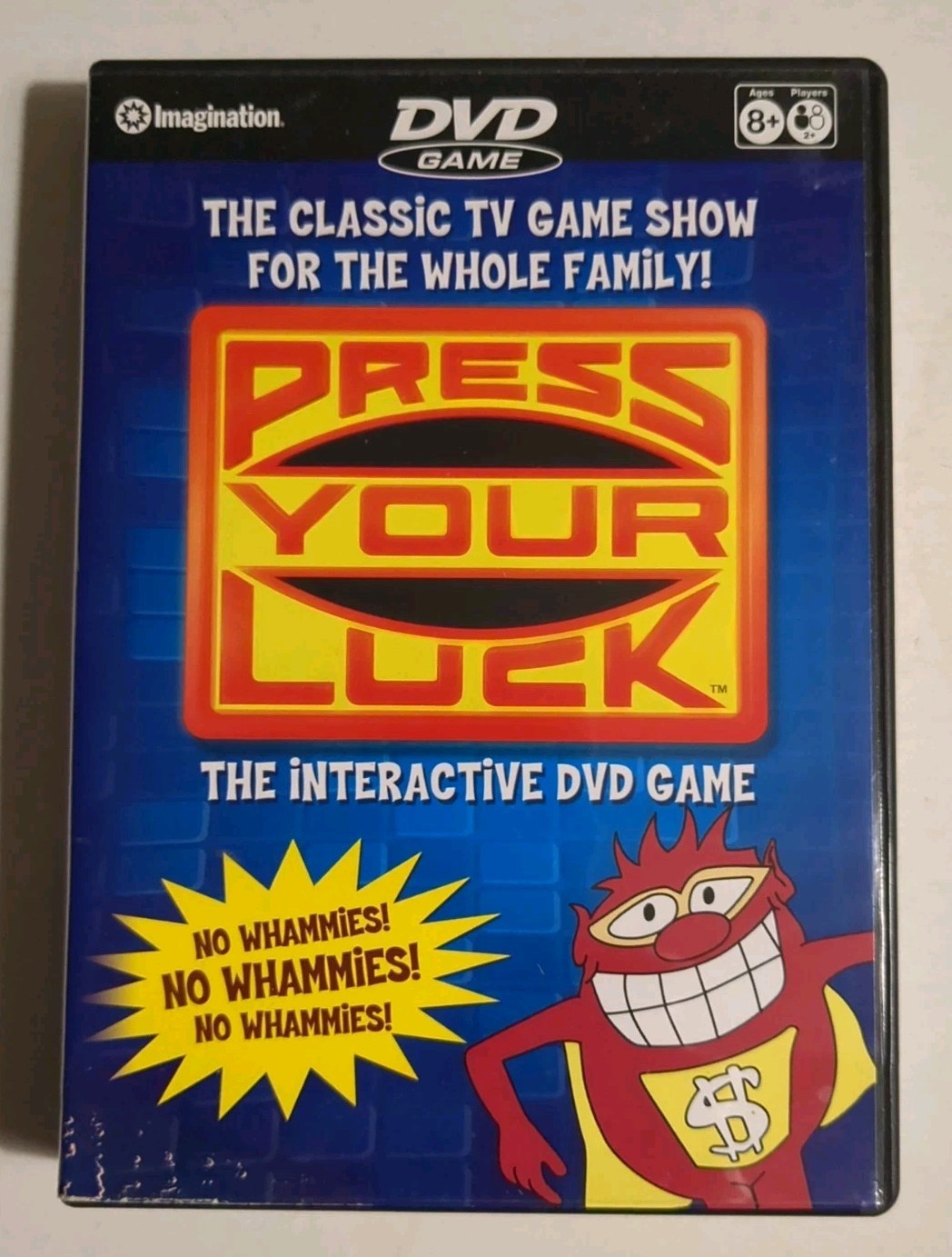 PRESS YOUR LUCK Interactive DVD WORKS! TV Game By Imagination Whammy No Whammies