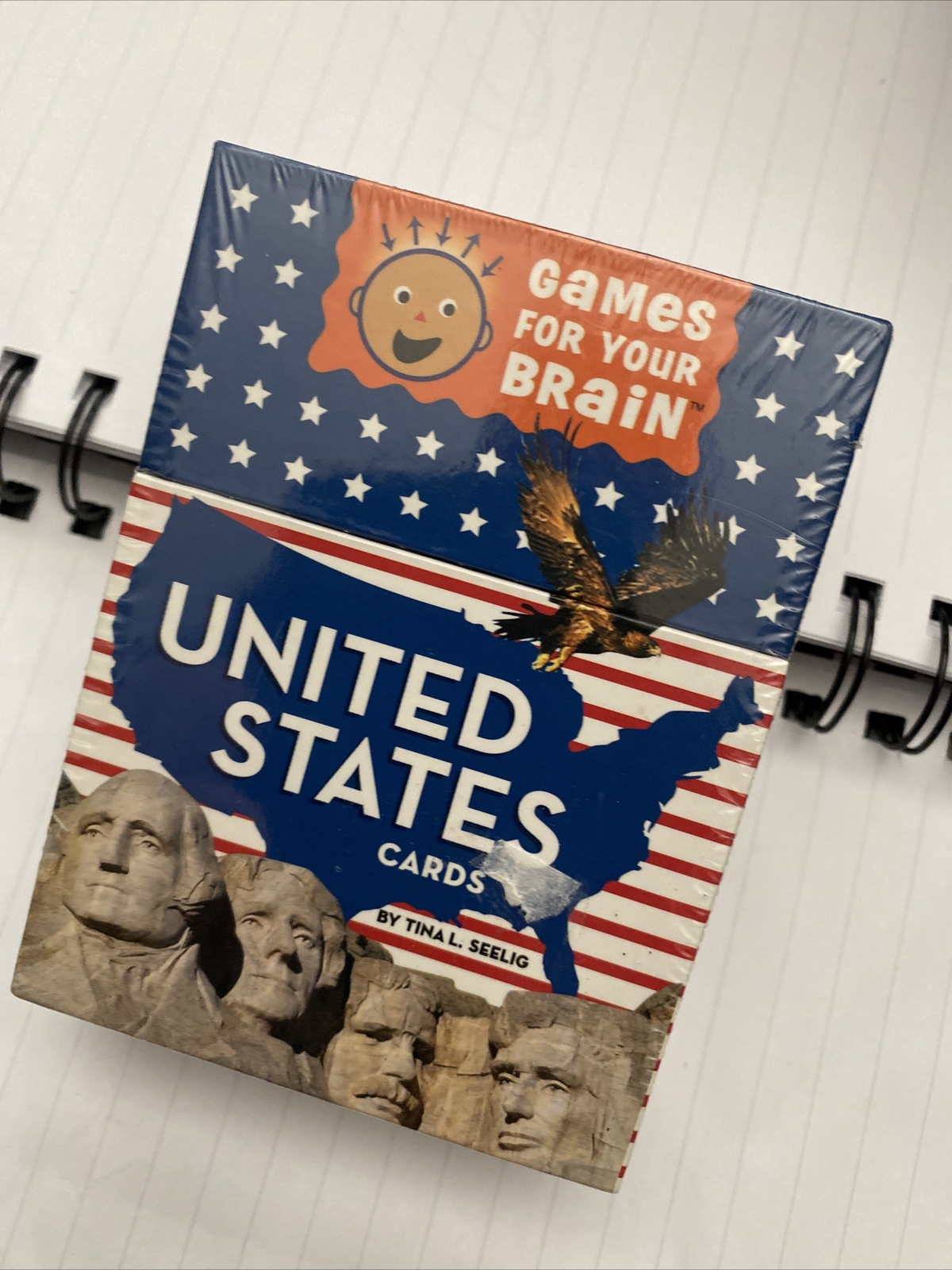 Games For Your Brain United States Card Game Crazy 8’s/War/Gin Rummy/Solitaire..