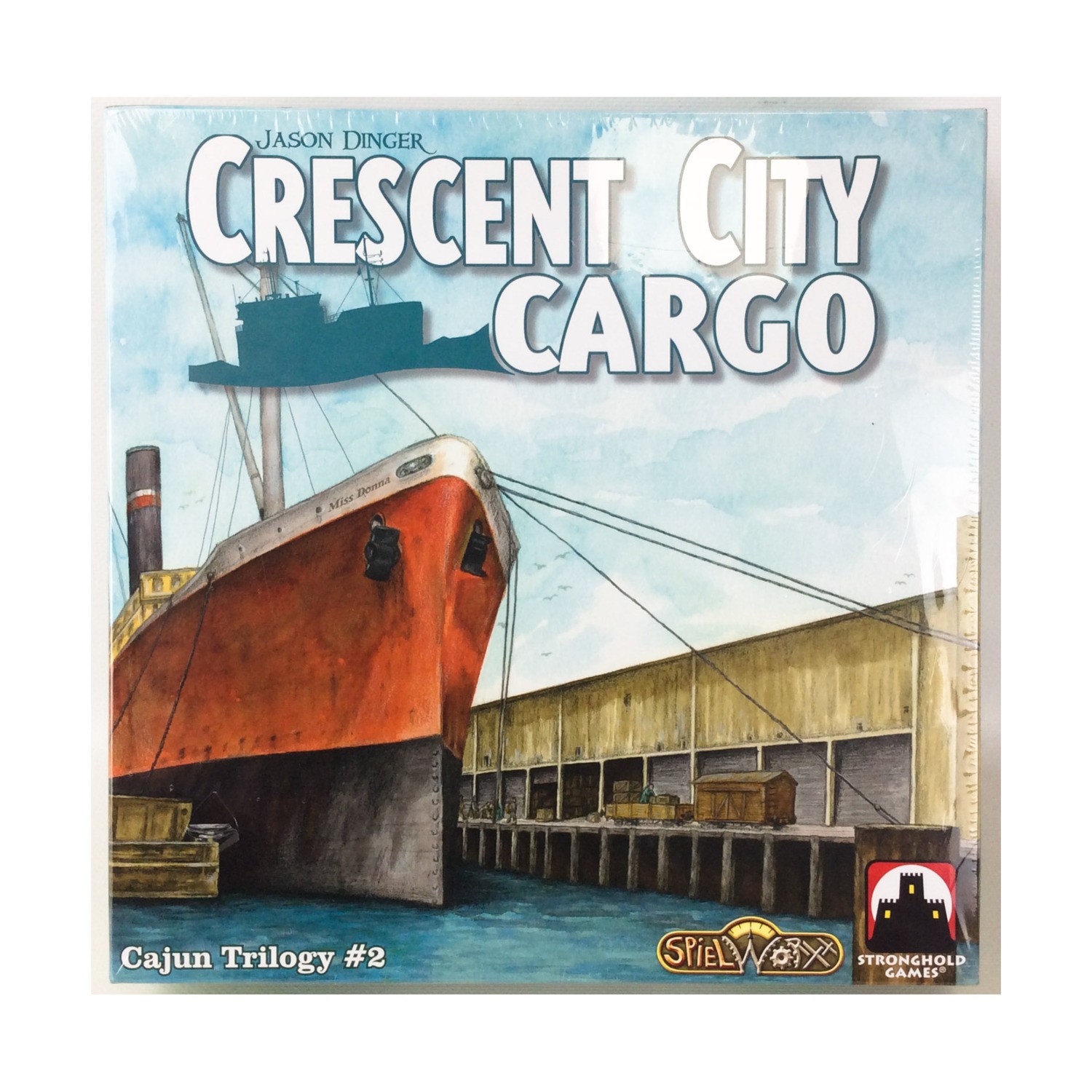 Spielworxx Boardgame Crescent City Cargo Box EX/NM