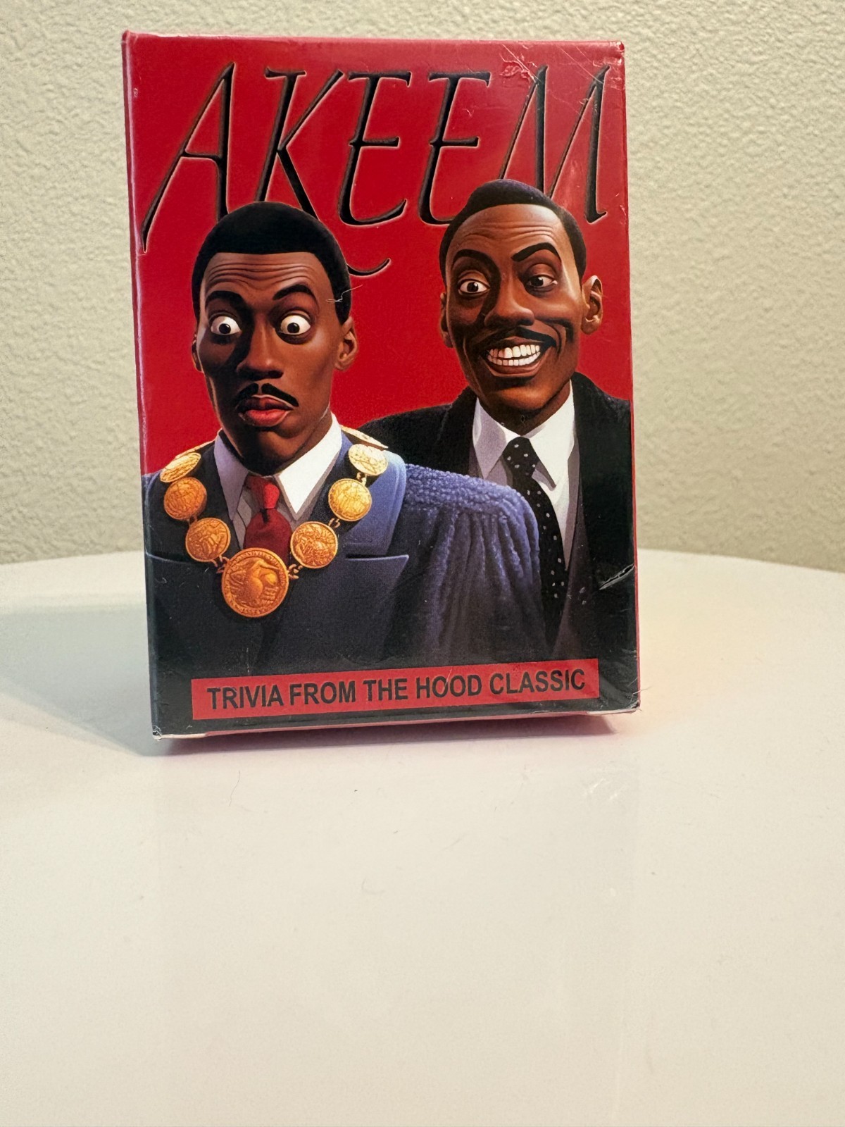 Card Plug Akeem from Queens to Zamunda Trivia Card Game 100 Challenging Question