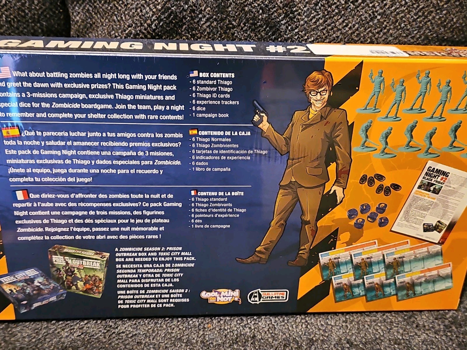 CMON Zombicide Gaming Night #2 Black Friday Campaign Pack Sealed