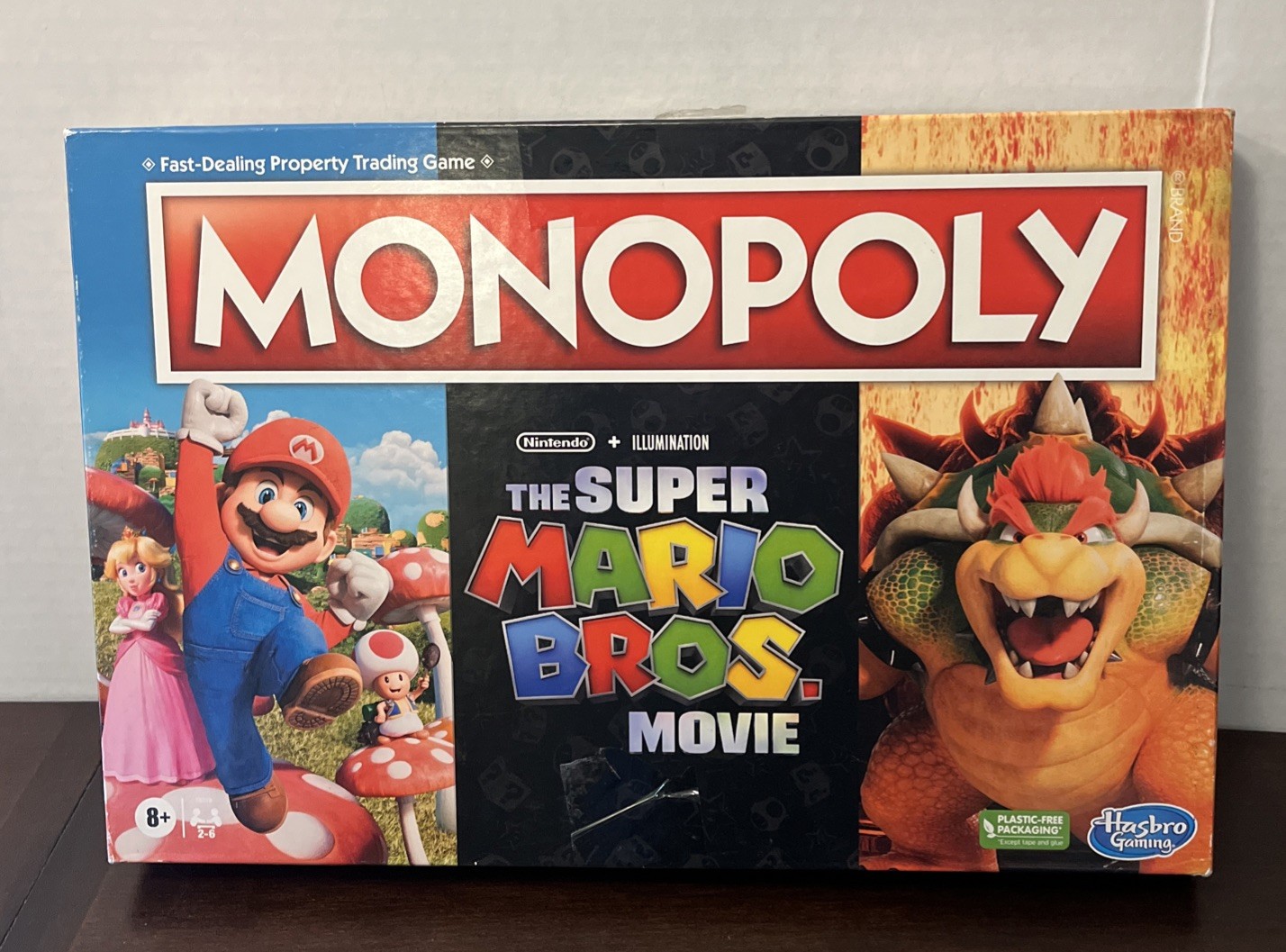 Hasbro Monopoly The Super Mario Bros. Movie Edition Board Game Complete