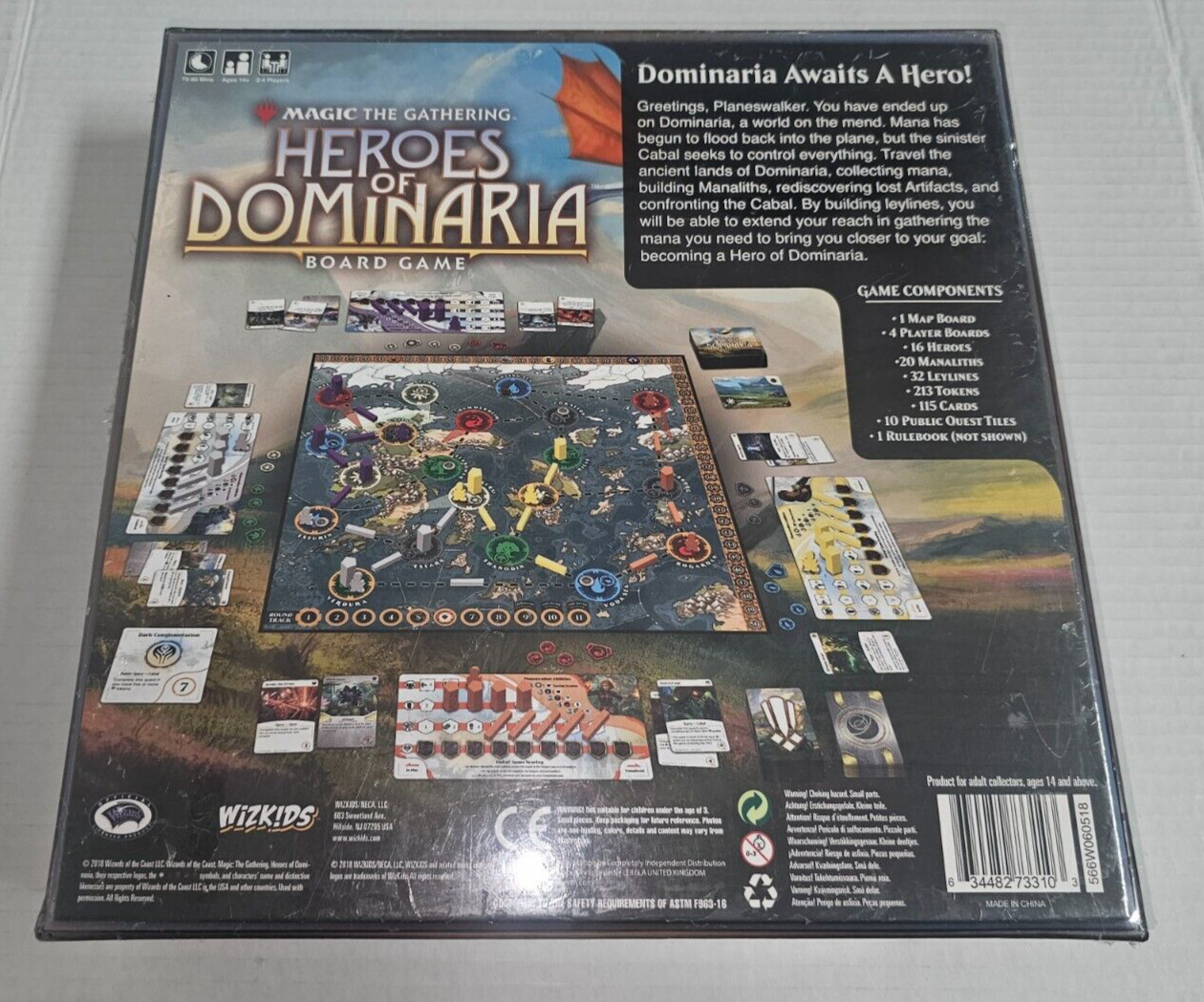 Magic the Gathering: Heroes of Dominaria Board Game Standard Edition BRAND NEW