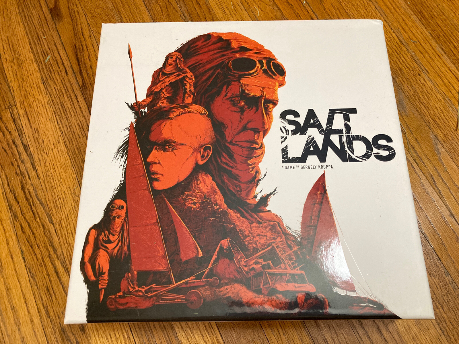 Salt Lands Board Game Great Condition