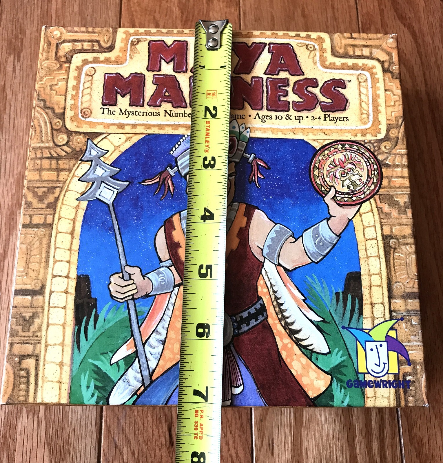 Maya Madness Mysterious Numbers Card Game 2003 Gamewright Educational COMPLETE