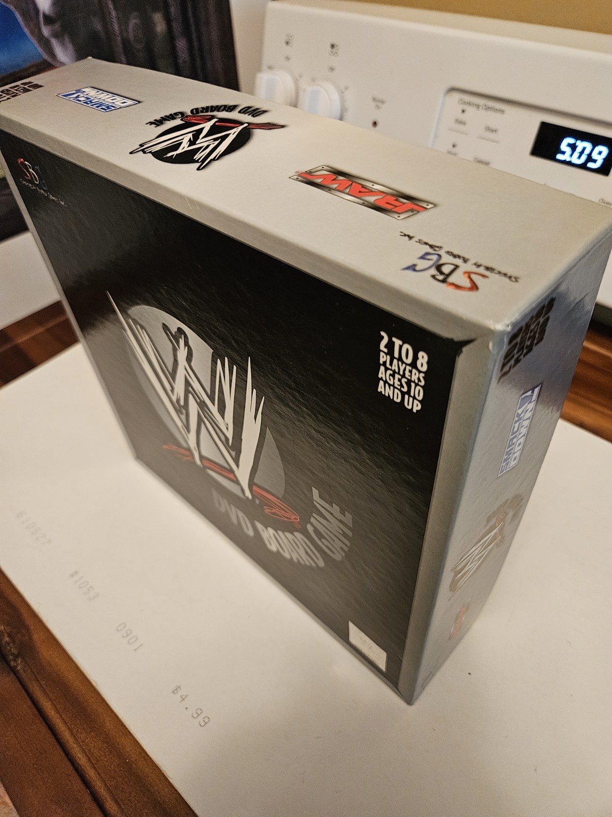 WWE Smack Down Raw DVD Board Game 2005 Complete WWE Wrestling Vintage