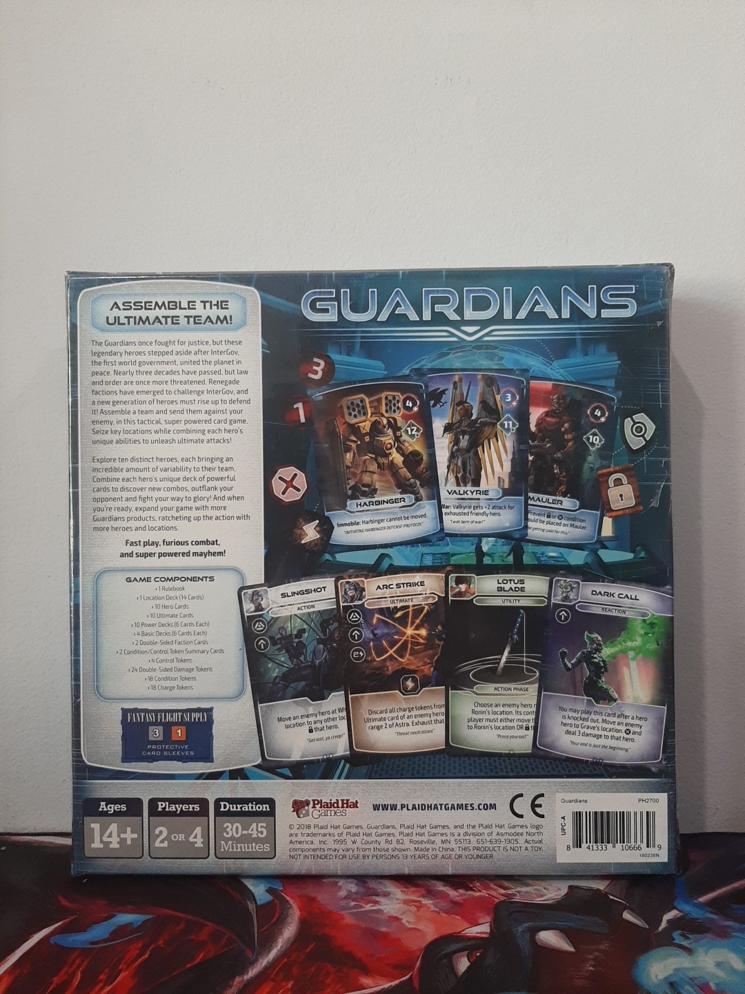 Guardians | Plaid Hat Games Superhero Tactical Card Game 🔥 Brand New & Sealed