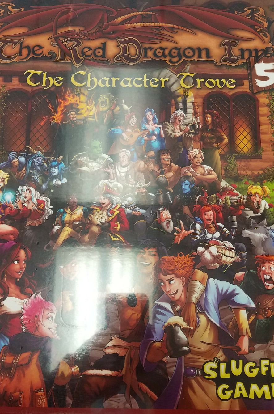 The Red Dragon Inn 5 The Character Trove – Slugfest Games Board Game New!