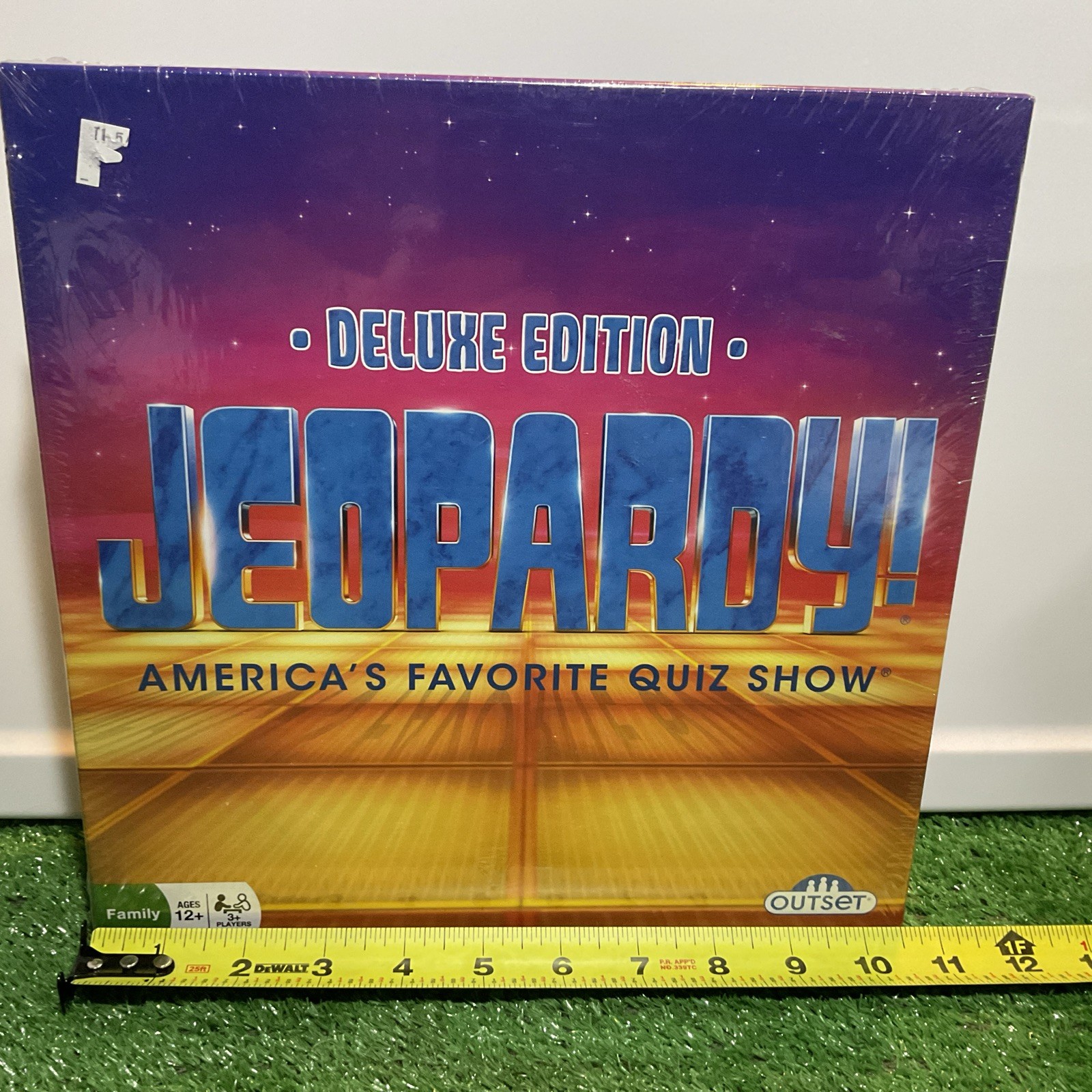 Jeopardy Deluxe Edition TV Quiz Show Family Game By Outset 2016 NEW SEALED