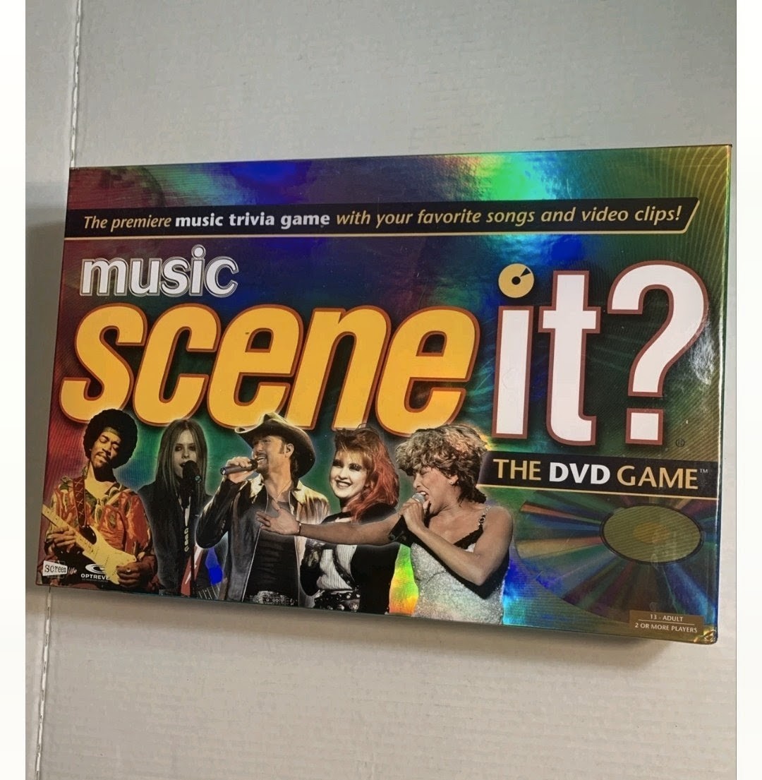 Scene It DVD Game Lot Sports ESPN Music Edition Sealed New Complete Board Games