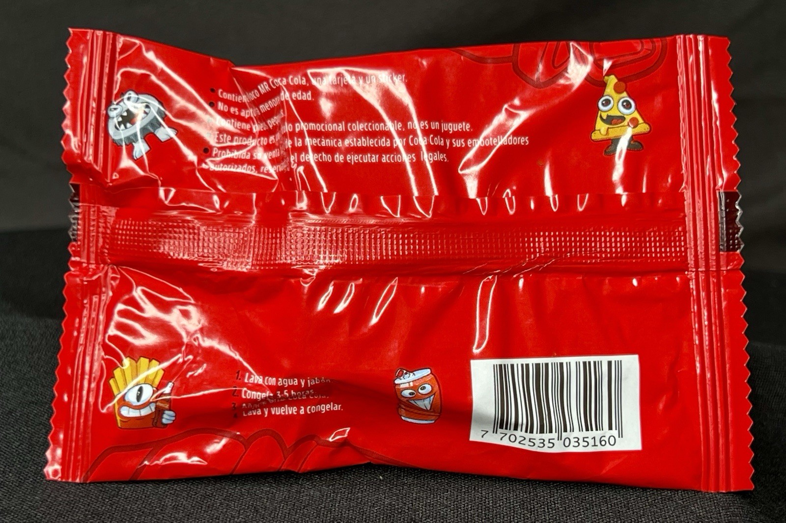 Hielocos Coca-Cola Crazy Bones New Set Ojiñuelo In This Pack, Color Change Read