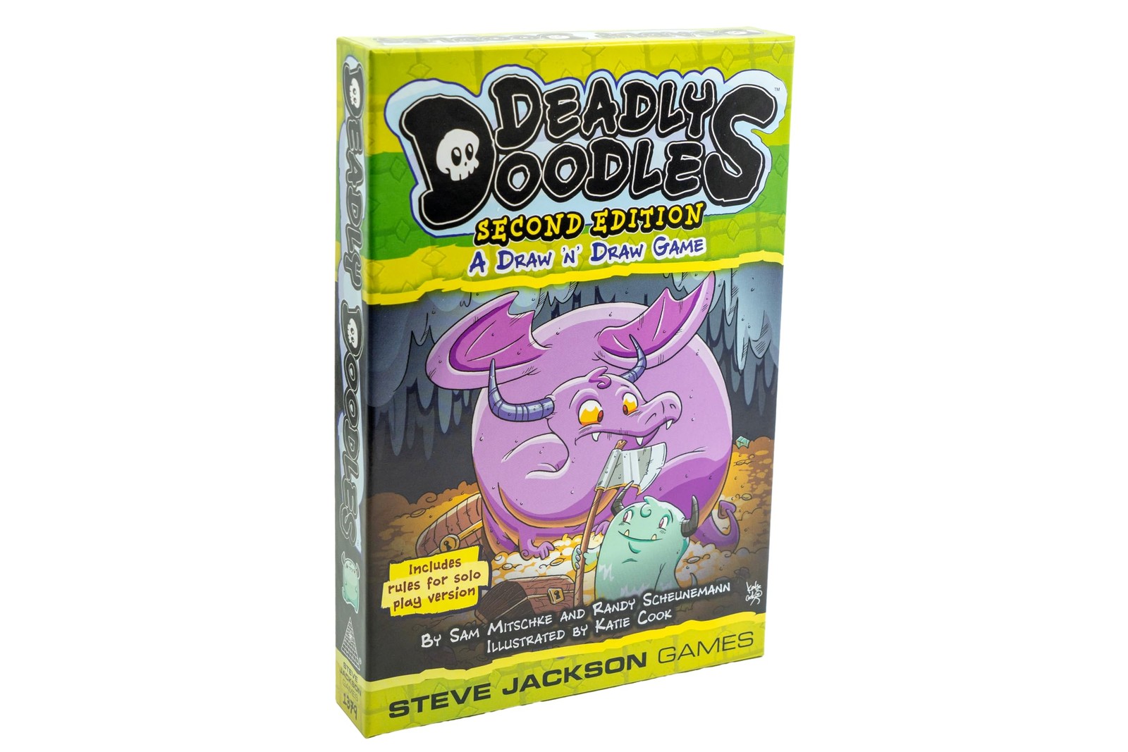 – Deadly Doodles Second Edition, A Draw ‘N’ Draw Game, for Ages 14 and Up