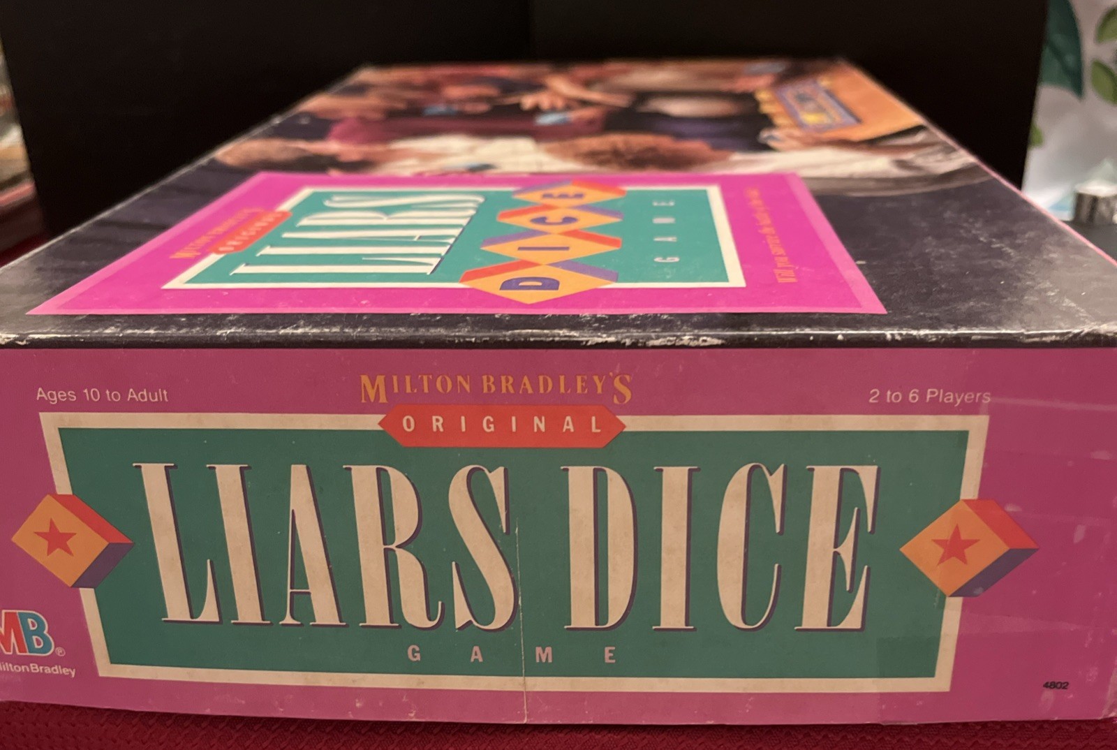 1987 Liars Dice Game Complete Milton Bradley Original