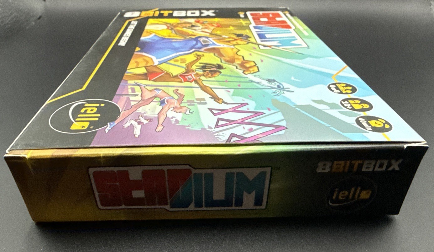 Eight Bit Box: Stadium Board Game -Very Good Box New Unused Contents, 4-6 Player