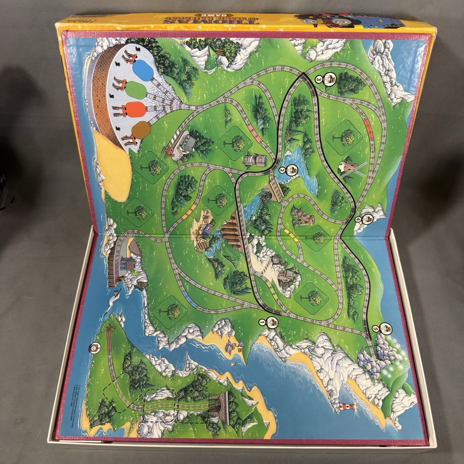 Thomas And The Magic Railroad Game, Dominos, Super 200 Puzzle. All 100% Complete