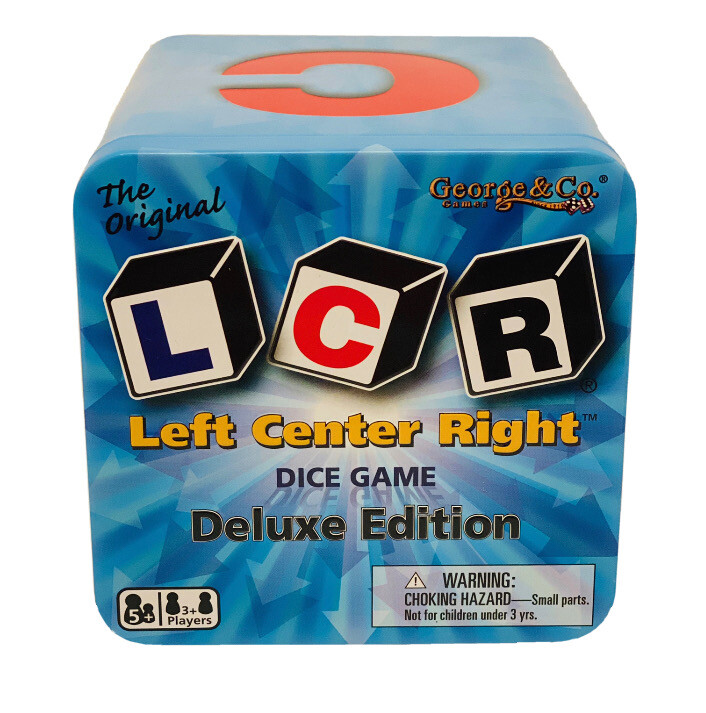 The Original LCR Left Center Right Dice Game – DELUXE EDITION