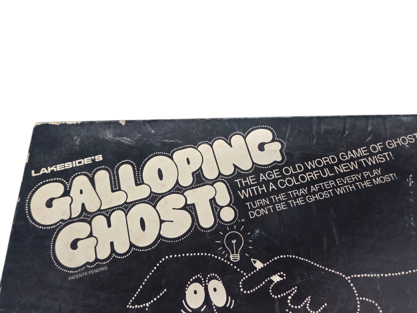 Vtg GALLOPING GHOST LAKESIDE 1974 Game – Rare – Halloween Game
