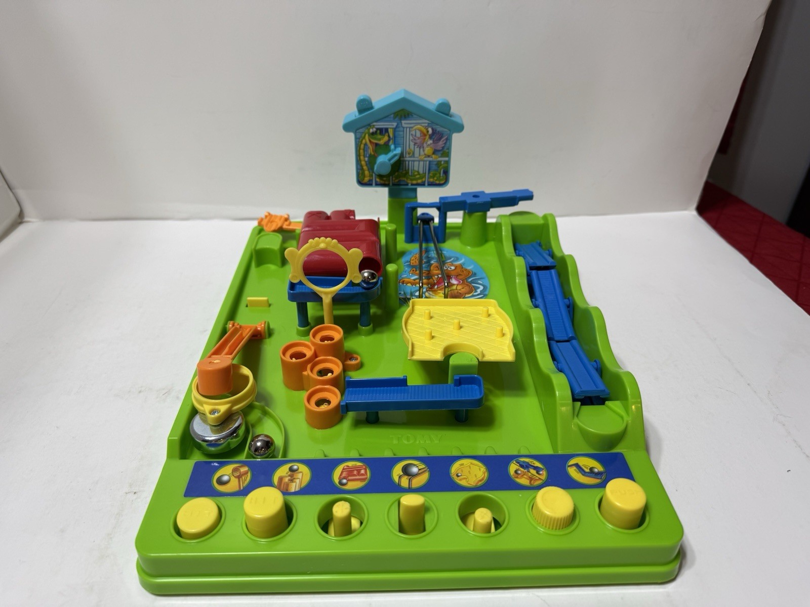 Screwball Scramble Tomy 2004 Vtg Skill Obstacle Game Complete Works See Video