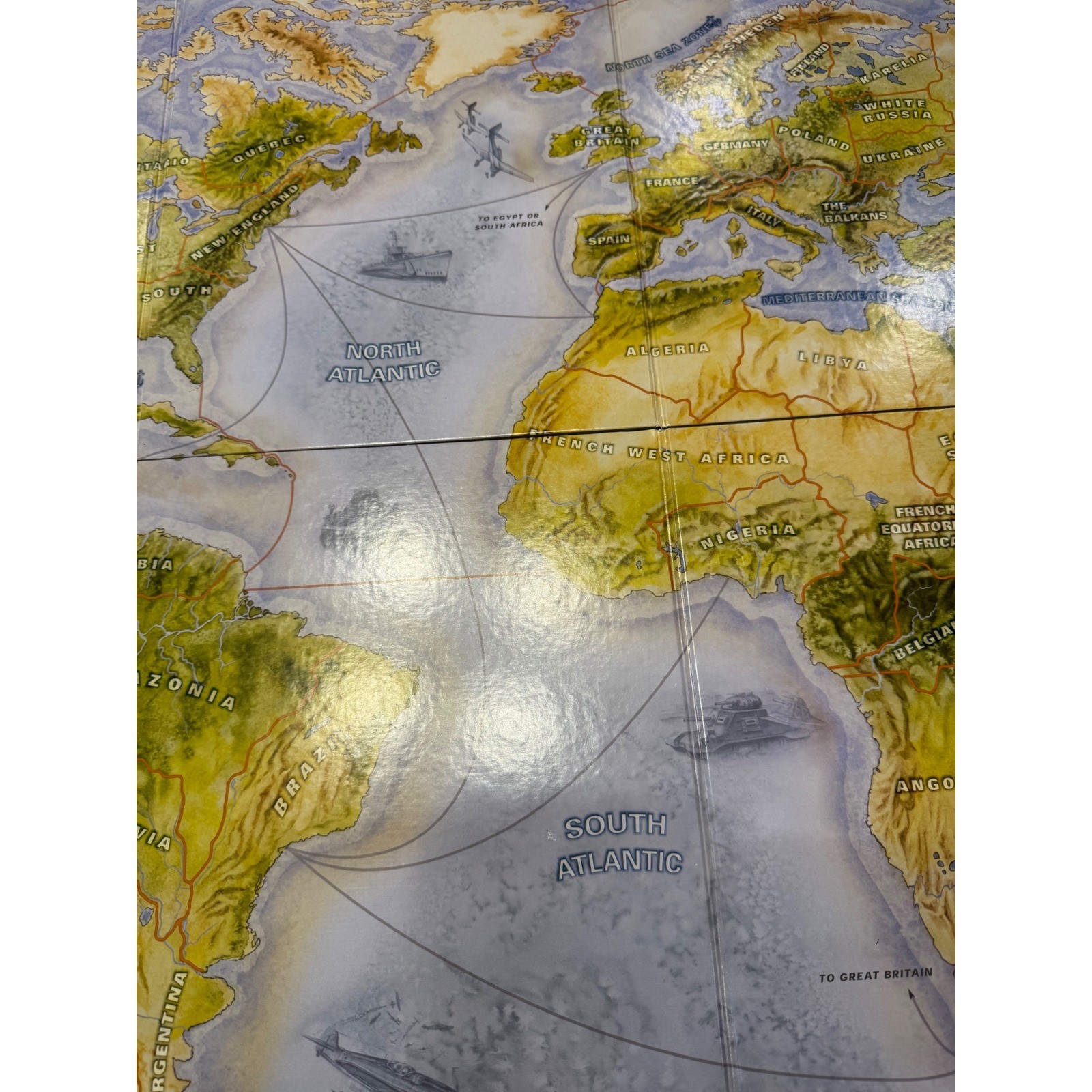 ATTACK! A Game of World Conquest Board Game Eagle Games Ages 10+