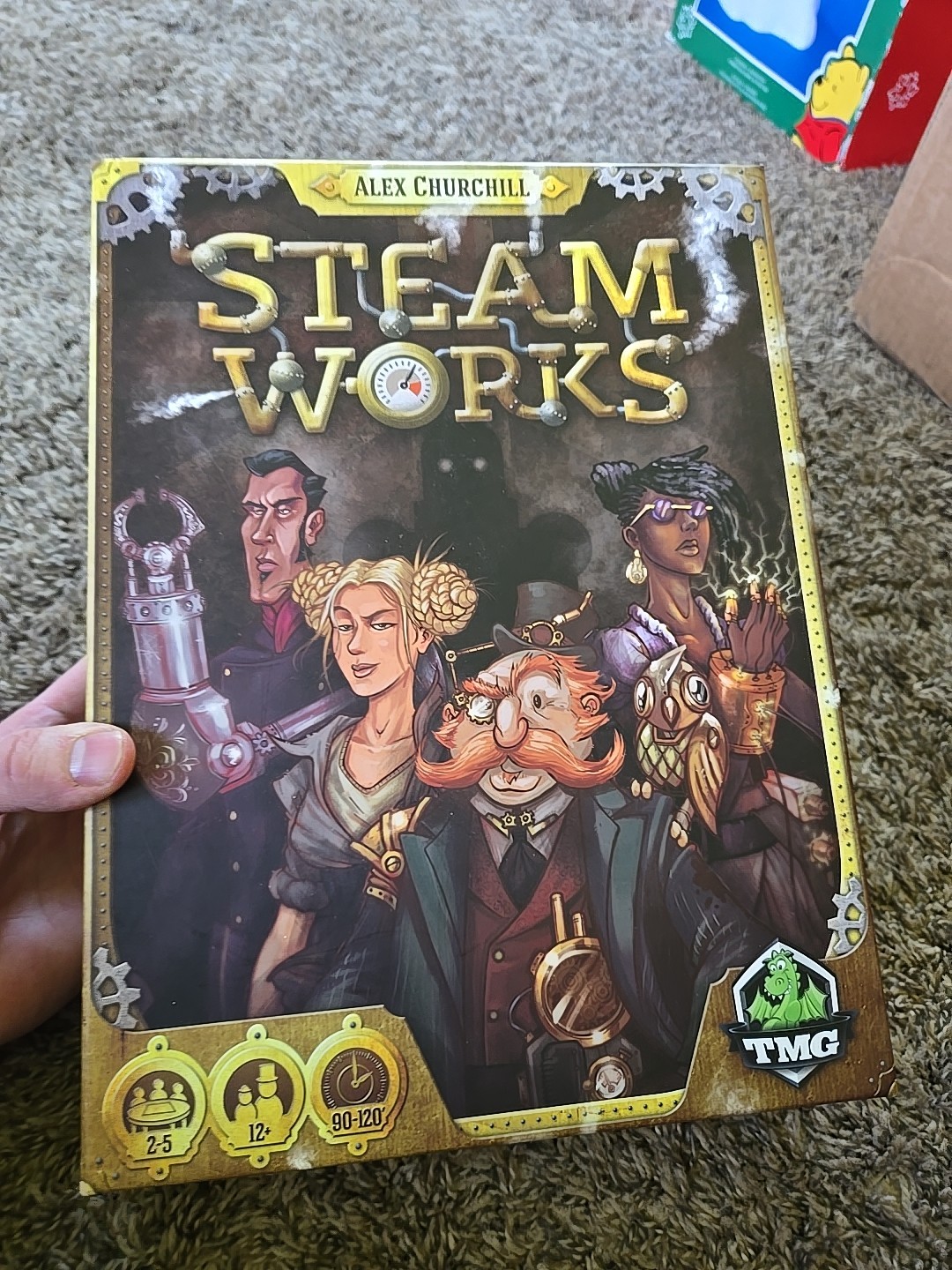 Steam Works Board Game by Alex Churchill Tasty Minstrel Games