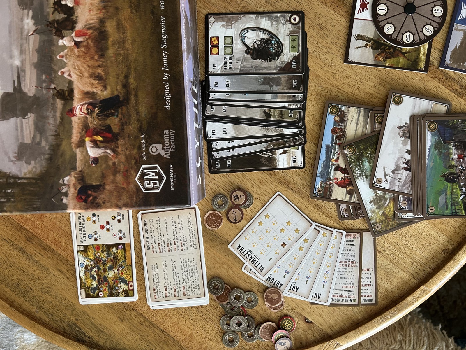 Scythe Board Game – Stonemaier Games – Used