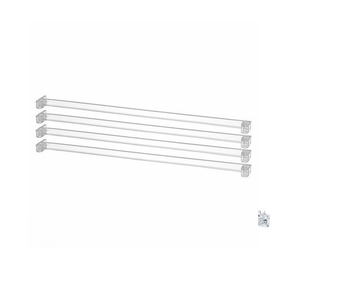 18″ Clear Acrylic MahJong Pushers / Clear Acrylic MahJong Racks- Set of 4