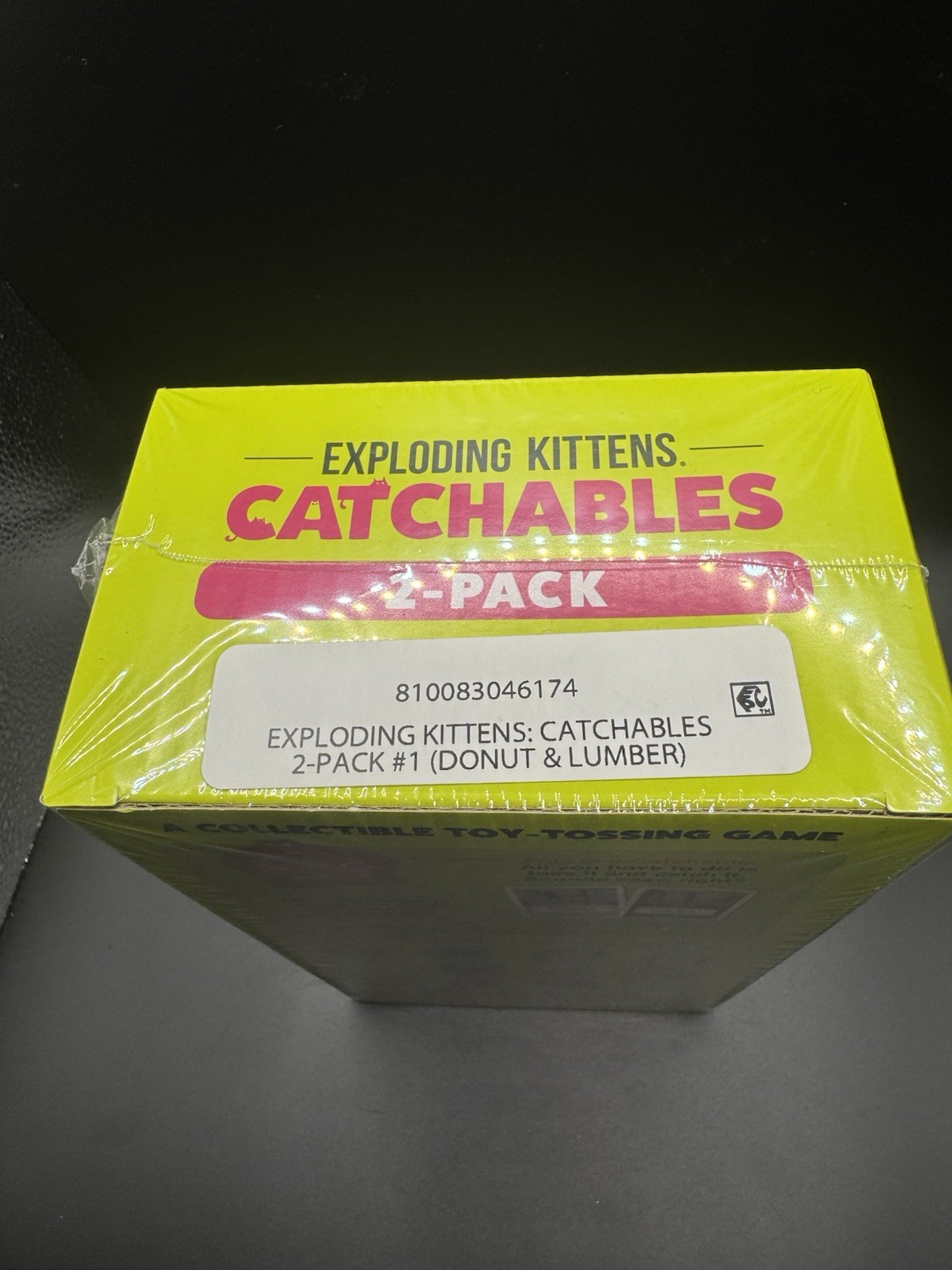 Exploding Kittens Catchables DJ Cat Cat-tle 2-Pack Game – NEW SEALED UNOPENED