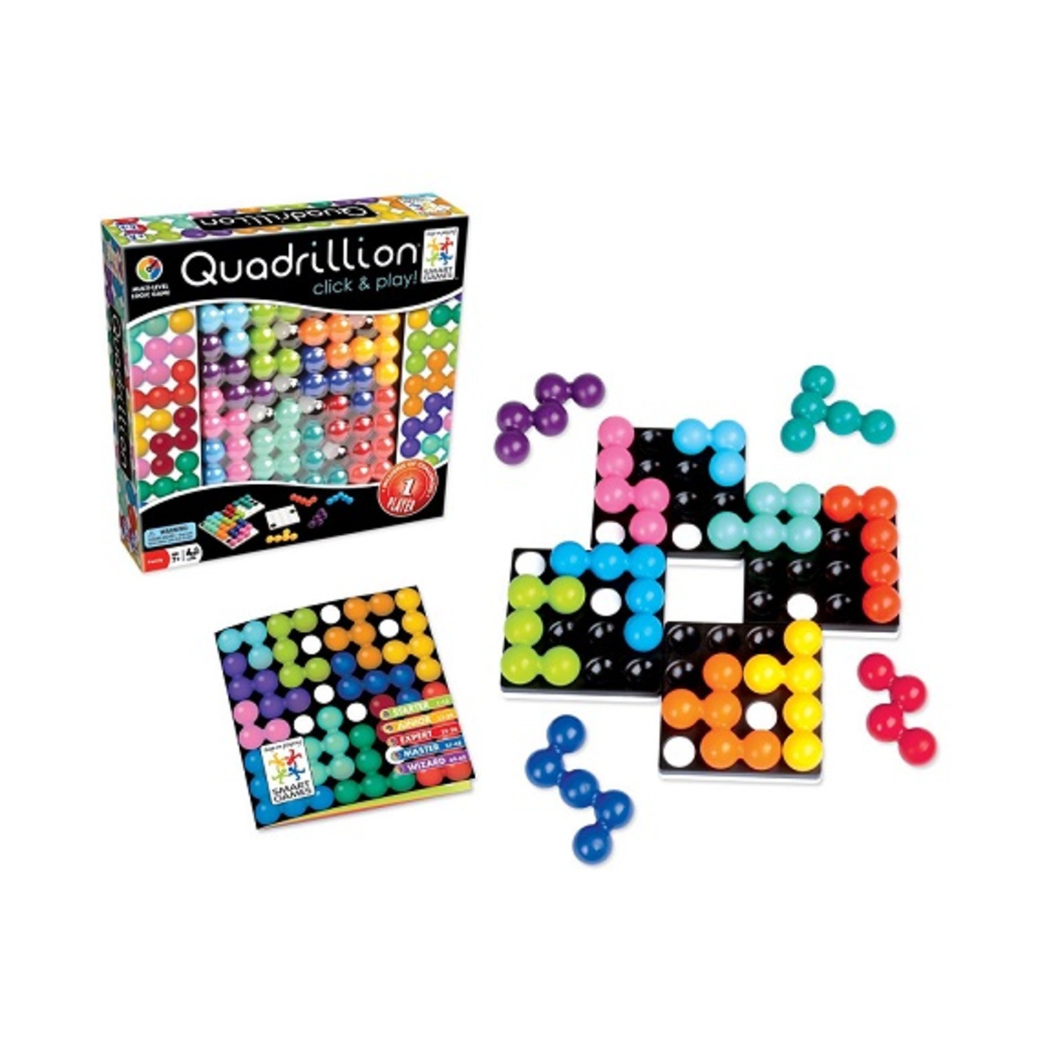 SmartGames Puzzle Game Quadrillion Box VG+/NM