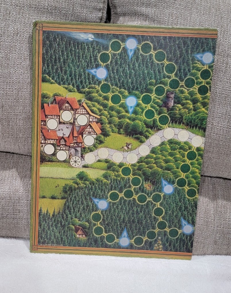 GAME BOARD Part Enchanted Forest Board Game REPLACEMENT 1982 Ravensburger
