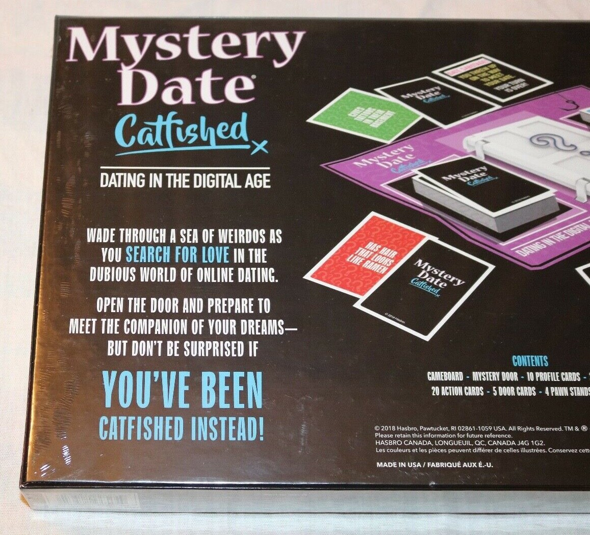 Hasbro Mystery Date Catfished Adults Parody of the Classic Board Game, New E4981