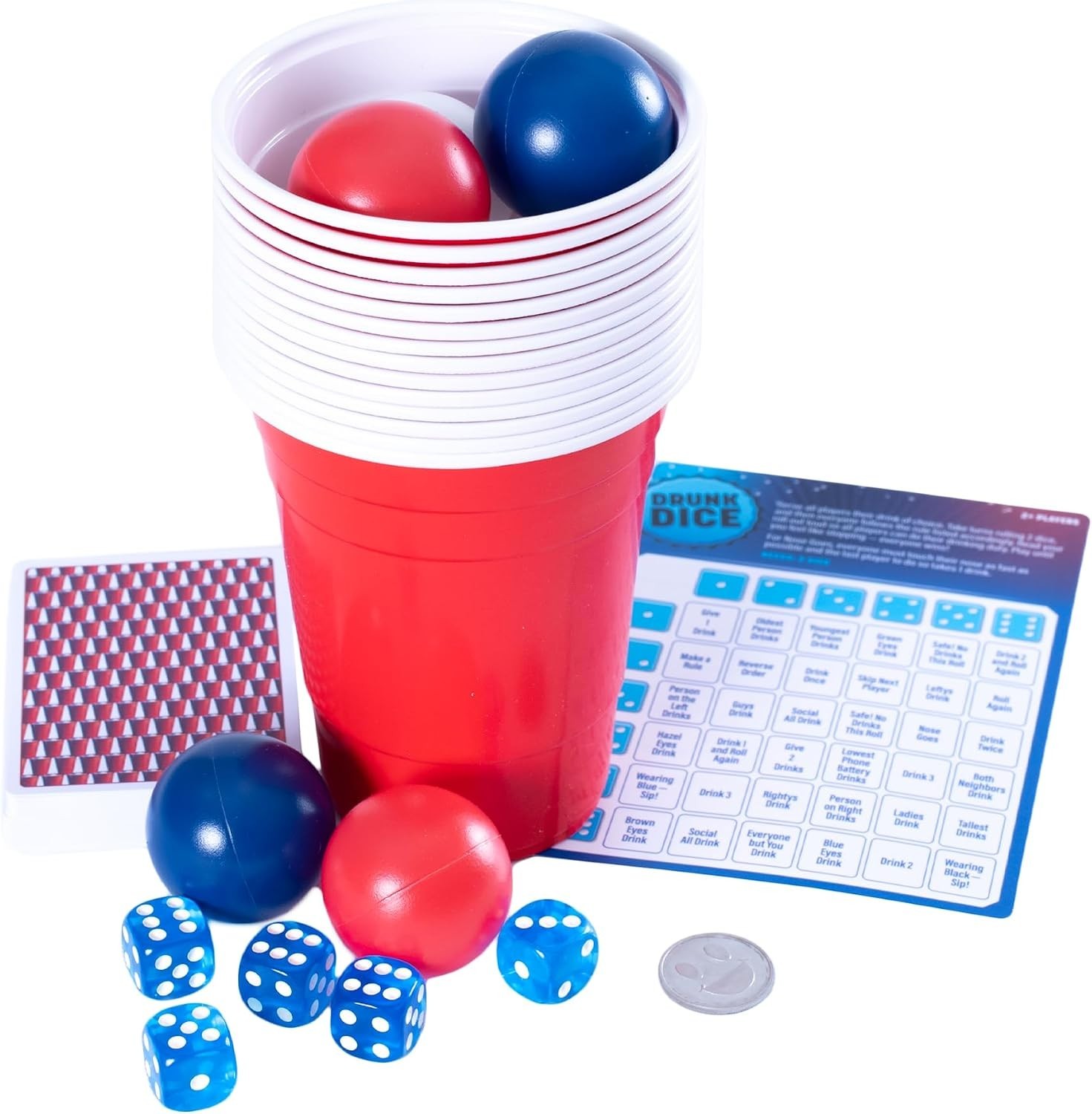 Endless Games PARTY GAME STARTER KIT, 30 Fun Game Night Games & Supplies