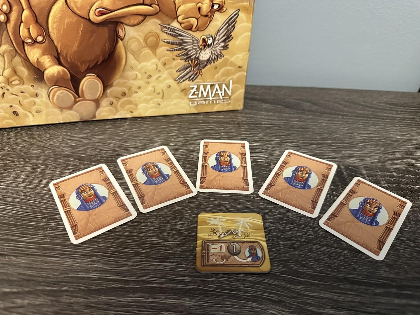 Camel Up Board Game First Edition Replacement Betting Card & Oasis/Desert Tile
