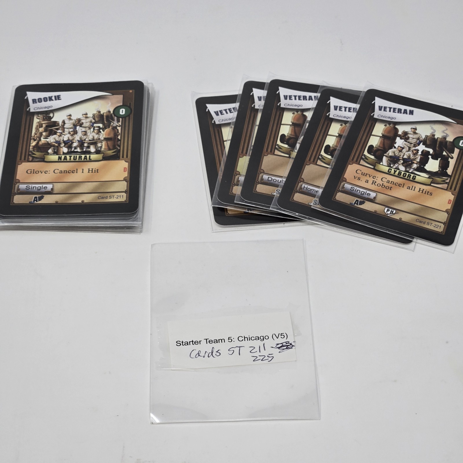 Baseball Highlights 2045 Board Game Eagle Gryphon Expansions Sleeved Cards Lot