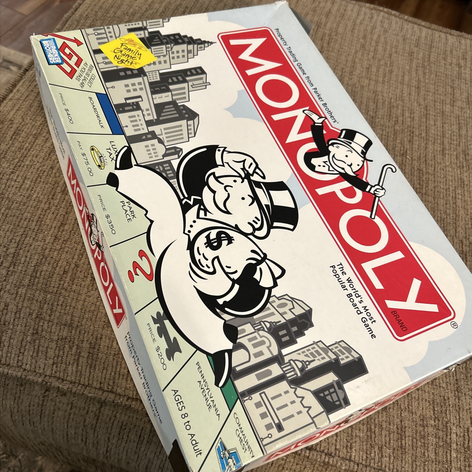 Monopoly Classic Edition 2004 Board Game Original Parker Brothers 99% Complete