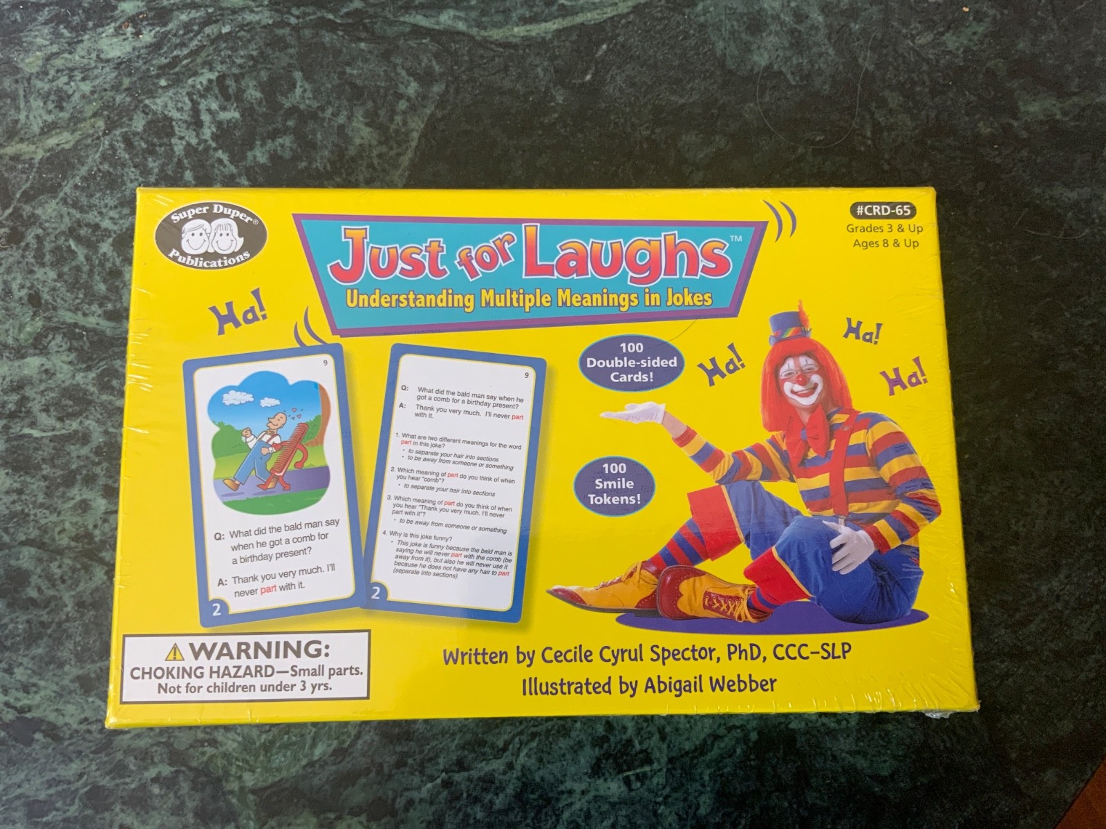 Super Duper Pub/ Just for Laughs/Cards-Understanding multiple meanings of words